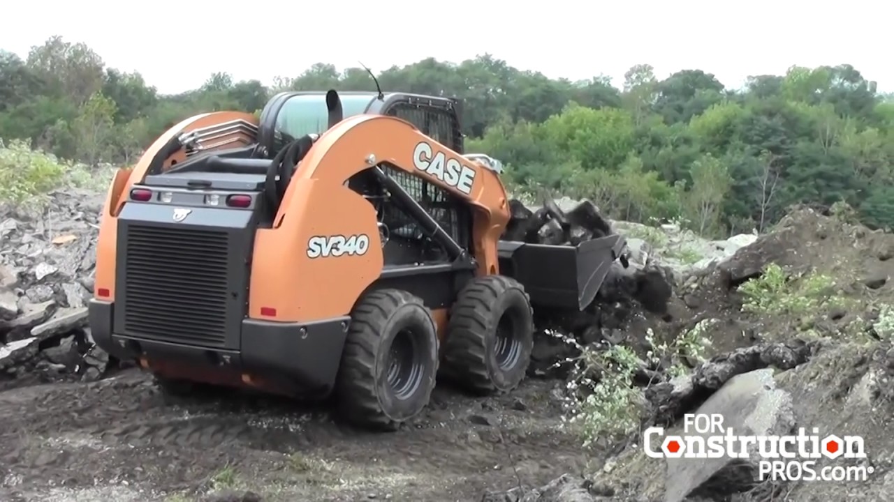 Features that Make Case's SV340 a Heavy Duty Skid Steer for Rental