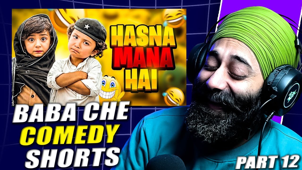 Funny Reaction on BABA CHE Comedy 😂 Shorts -Part 12 | PRTV
