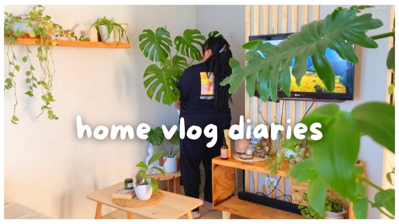 home vlog diaries🪴 limpieza, orden🧼cuidado de plantas y receta de pastel de acelga🫕