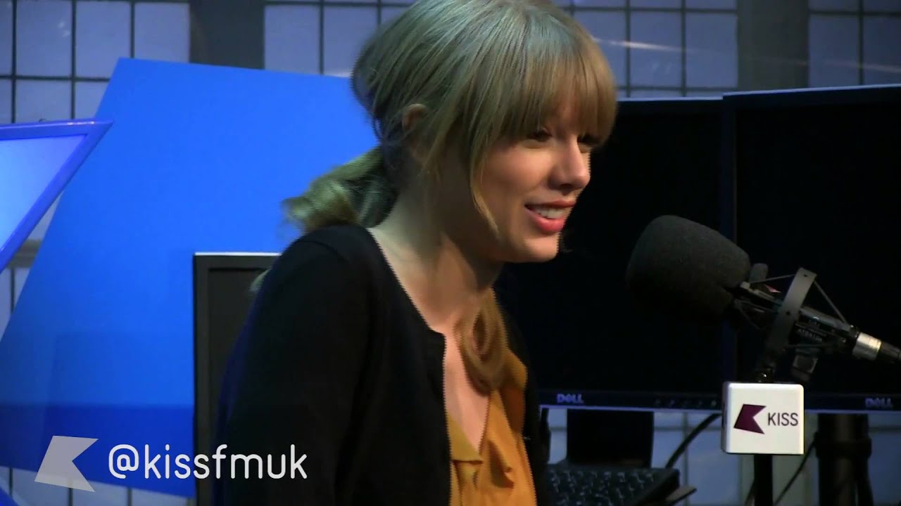 Taylor Swift at Kiss FM (UK)