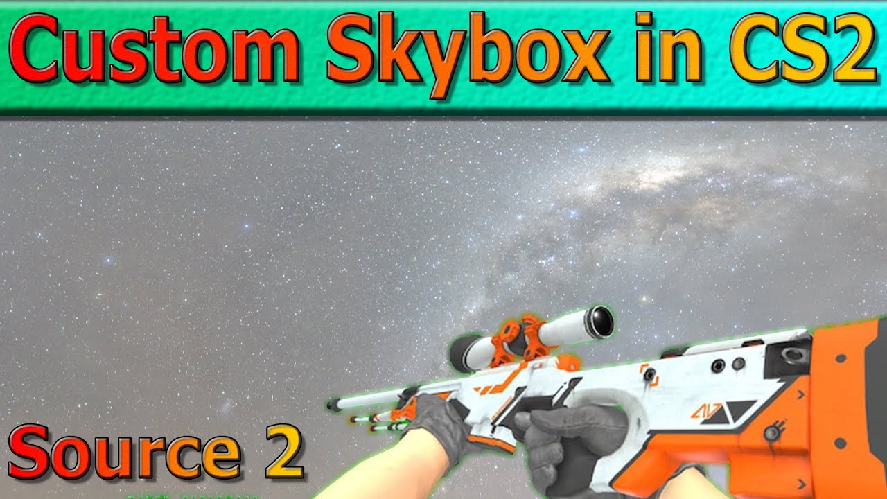 Custom Skybox Background in Counter Strike 2 maps, Source 2 env_sky, Hammer tutorial, CS2 guide.