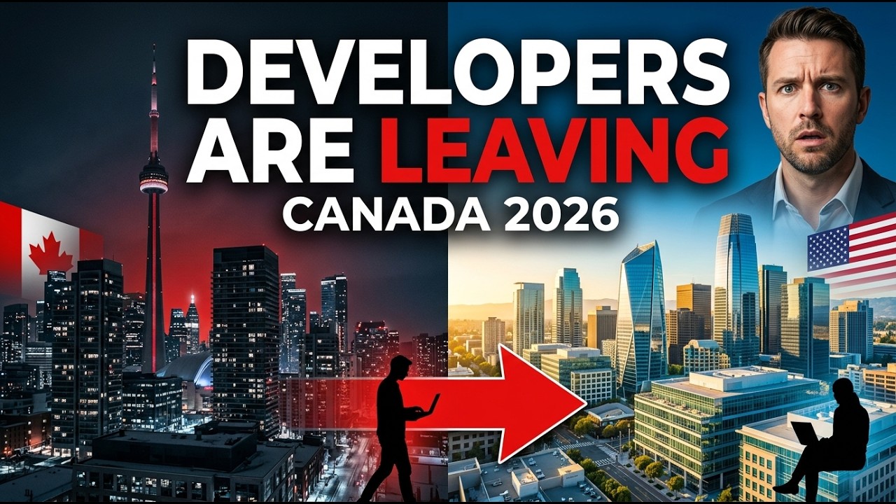 Why Canada's Tech Sector is Collapsing in 2026 (And Where Developers Are Going)#DeveloperLife