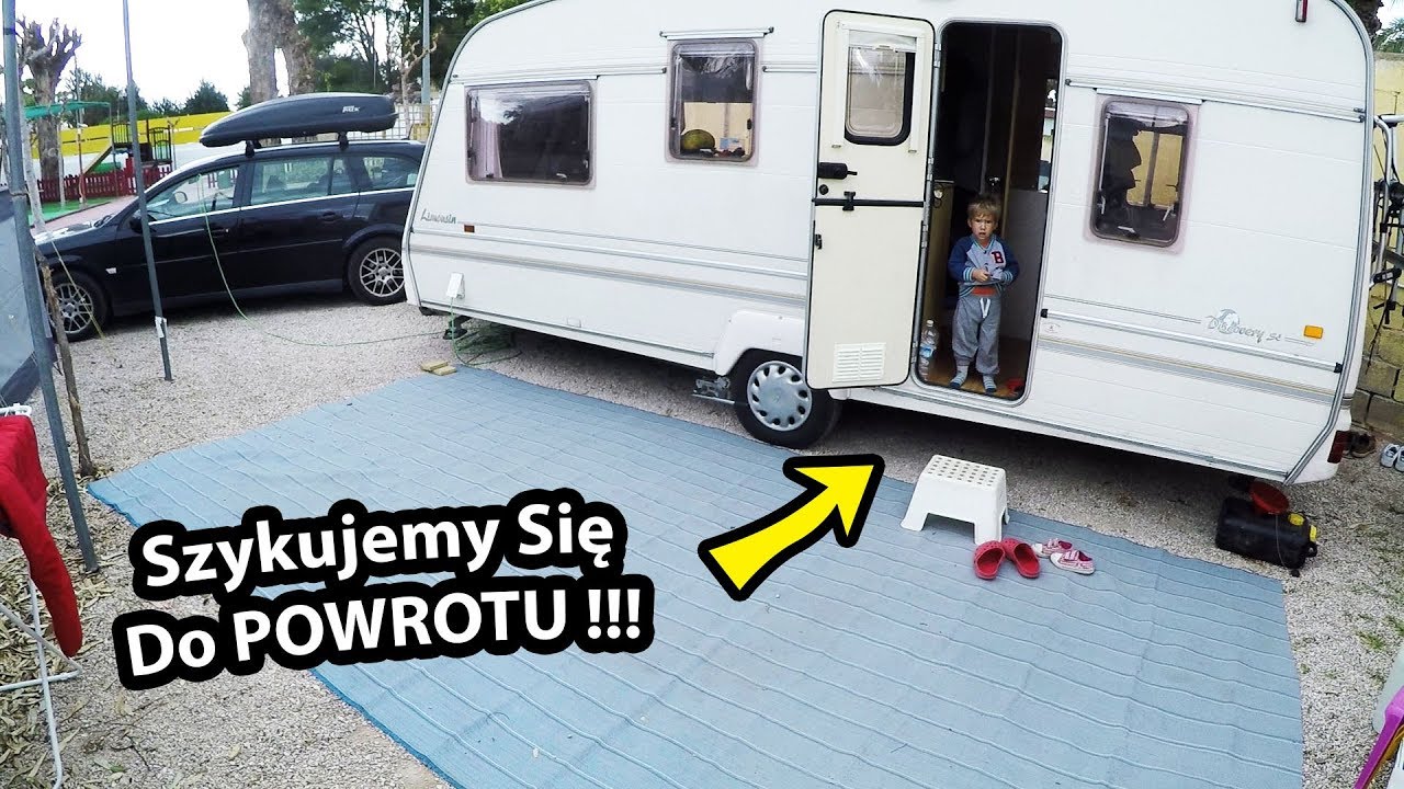 Szykujemy się do Polski !!! - Drobne Naprawy w Przyczepie Kempingowej (Vlog #249)