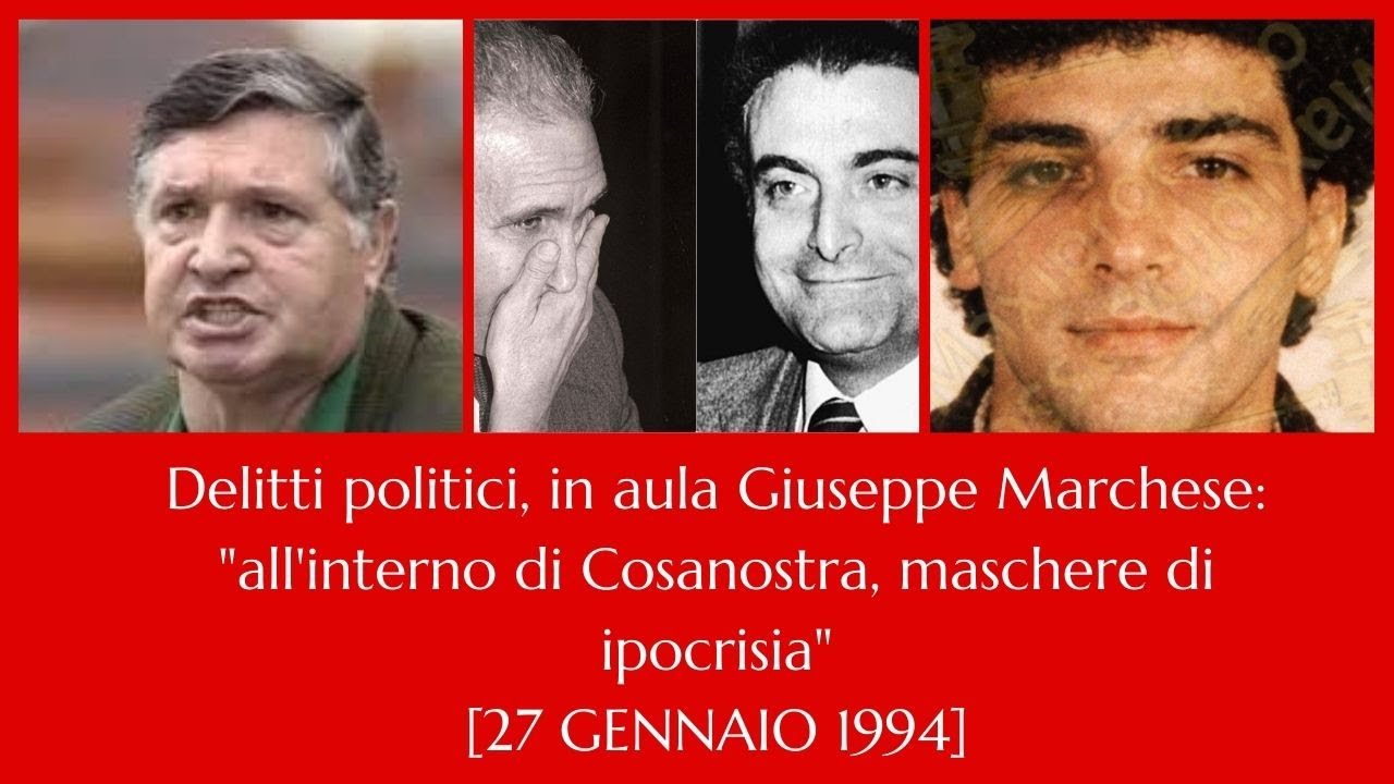 Delitti politici, in aula Giuseppe Marchese: 
