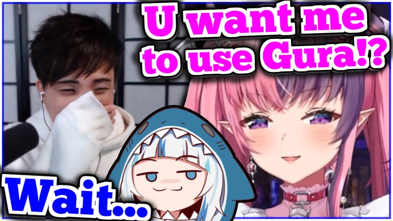 Sykkuno just want Mousey to play Gura in HoloCure