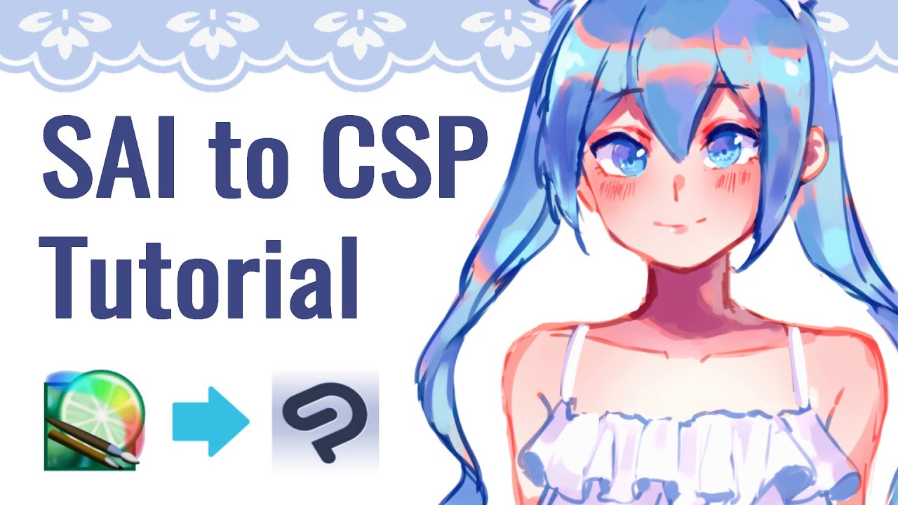 How to Transition from SAI to CSP | Clip Studio Paint Tutorial