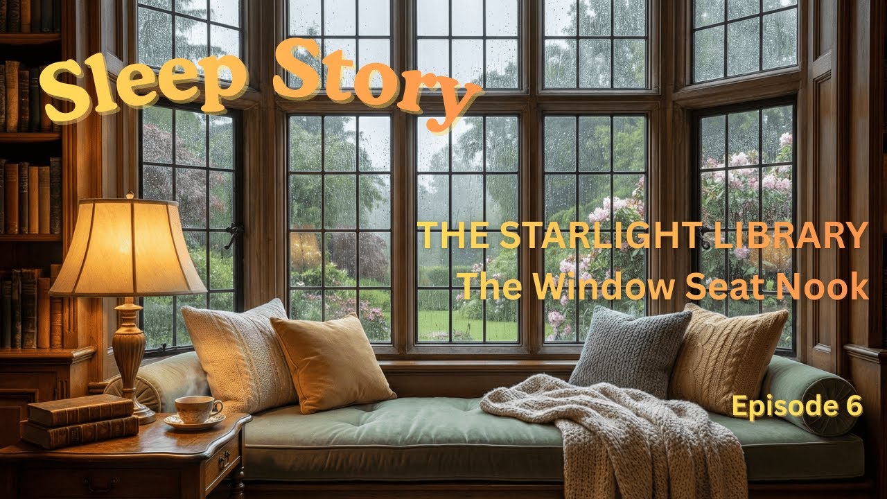Find Complete Peace in This Library Window Nook