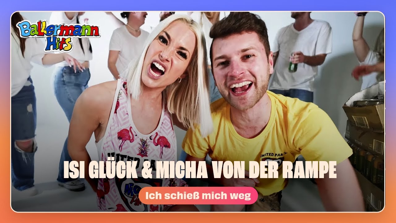 Isi Glück & Micha von der Rampe - Ich schieß mich weg (Offizielles Musikvideo)