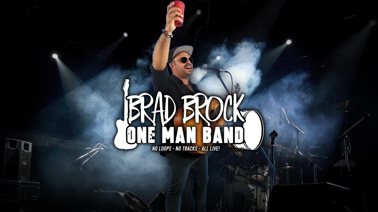⚫ Surprise Concert Livestream: Brad Brock's One Man Band