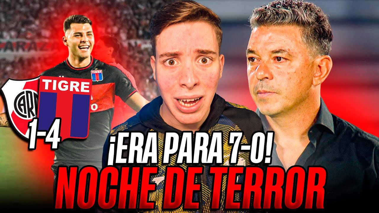 ¡VOLVIÓ EL RIVER DE GALLARDO (DEL 2025)! BOCHORNOSA DERROTA vs TIGRE de LOCAL (1-4)