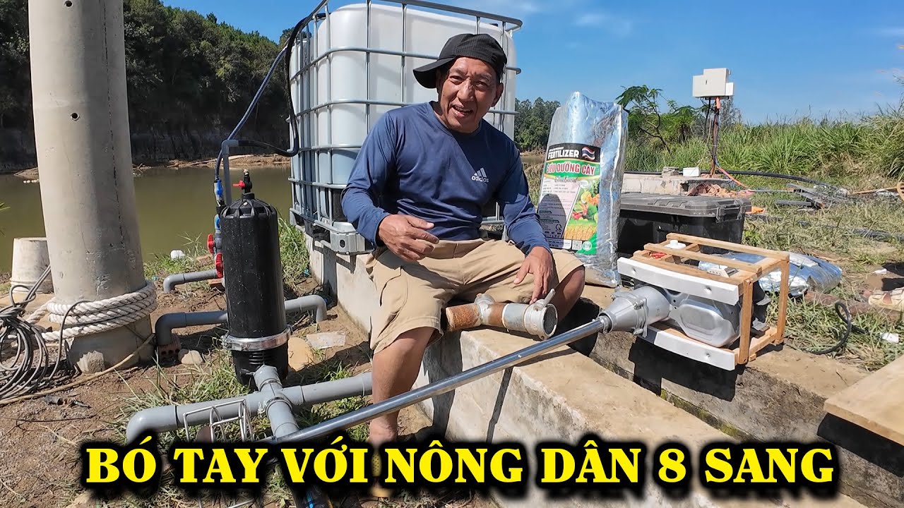 #4 BÓ TAY VỚI NÔNG DÂN 8 SANG ĐỘ CHẾ DÀN BÓN PHÂN TỰ ĐỘNG THÀNH CÔNG