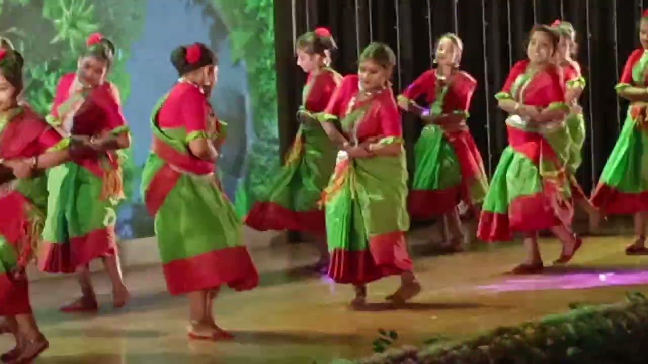 Rhythms of folk-en -route to Bengal l l St Anthony's School l l chandannagar l l