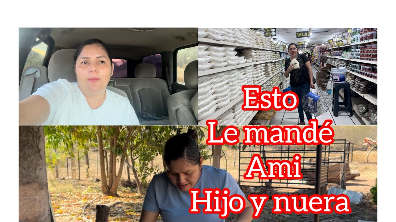 //Esto le mande A  mi nuera y mi hijo Alex🇺🇸  //#vlog familiar//