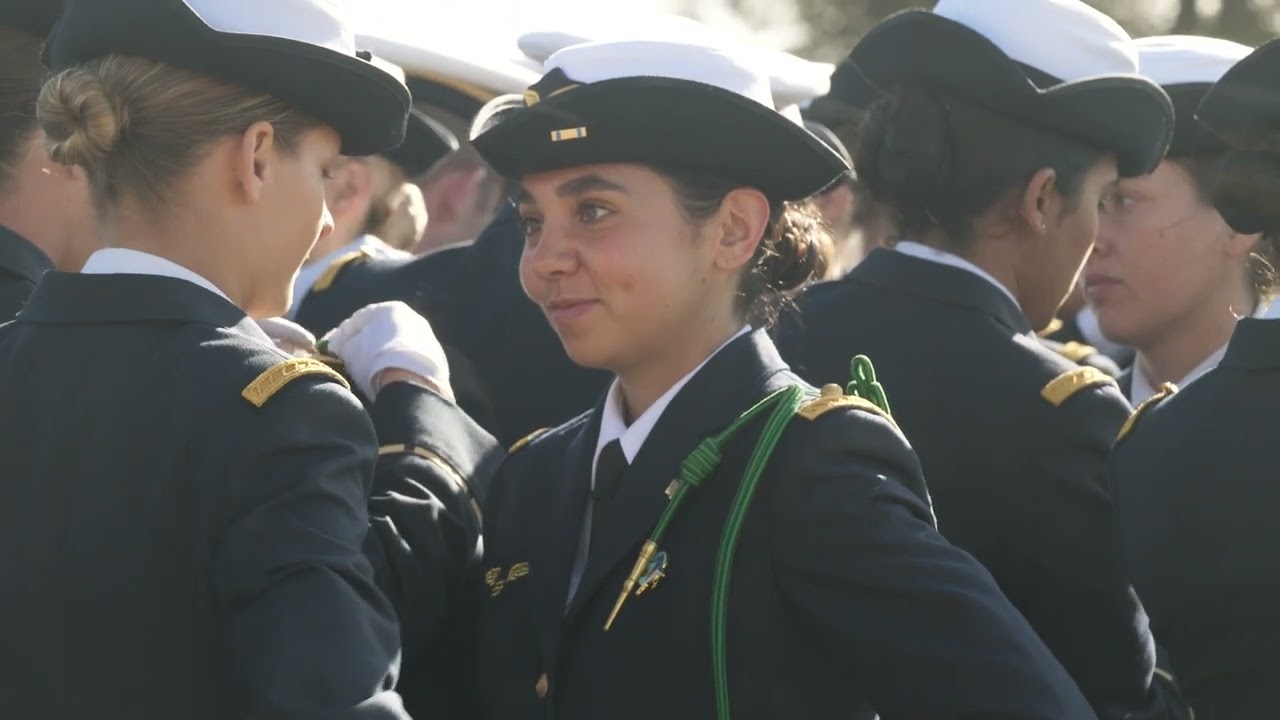 Présentation au Drapeau de la promotion 2023 de l'École de l'air et de l'espace