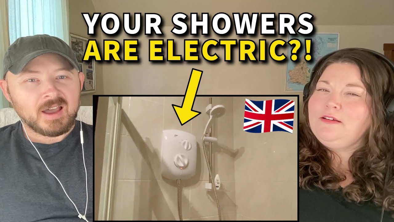 Americans React: British vs American Bathrooms | They're so different! 🤯