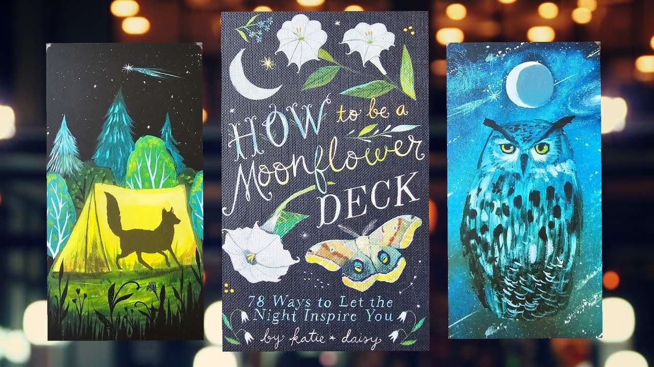 🌚🌠 How to be a Moonflower de Katie Daisy 🌠🌚