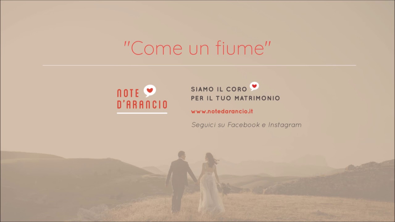 Note d'arancio - COME UN FIUME