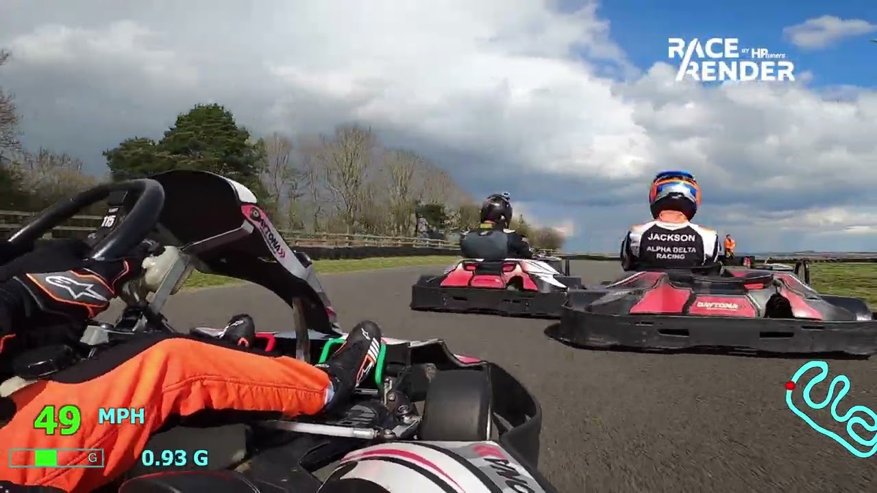 Daytona Tamworth   DMAX-GT Inkart Round 4 Heat 4 - 2nd April 2022