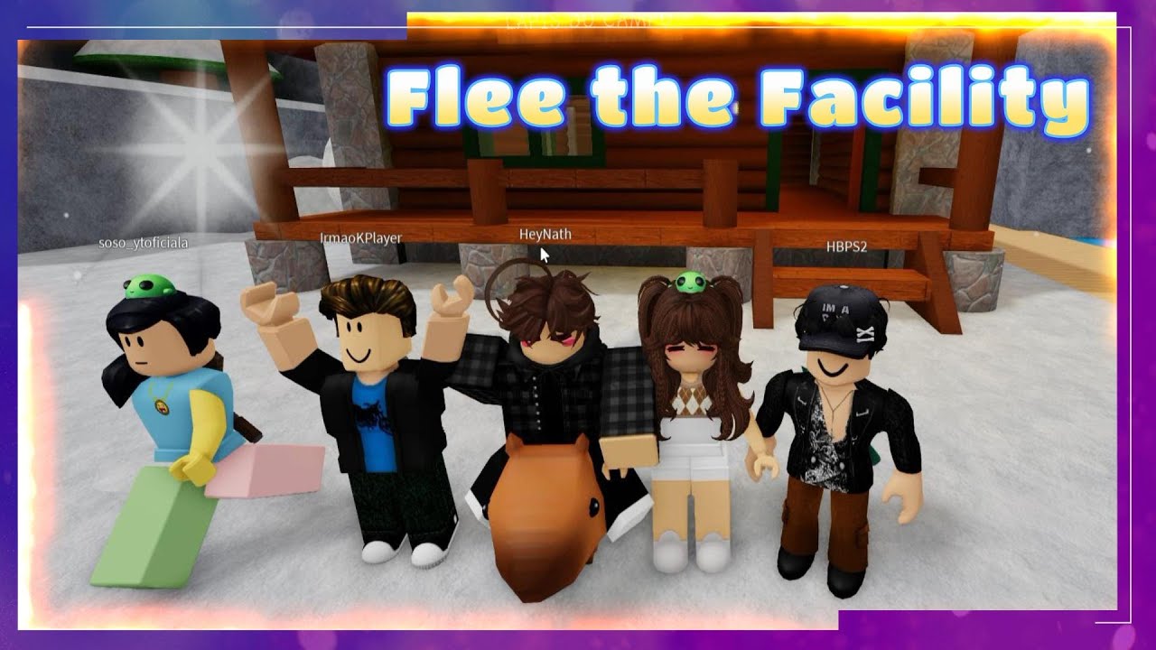 OS TRÊS MUSQUITEIROS - Roblox Flee the Facility @WantingNathanaeI