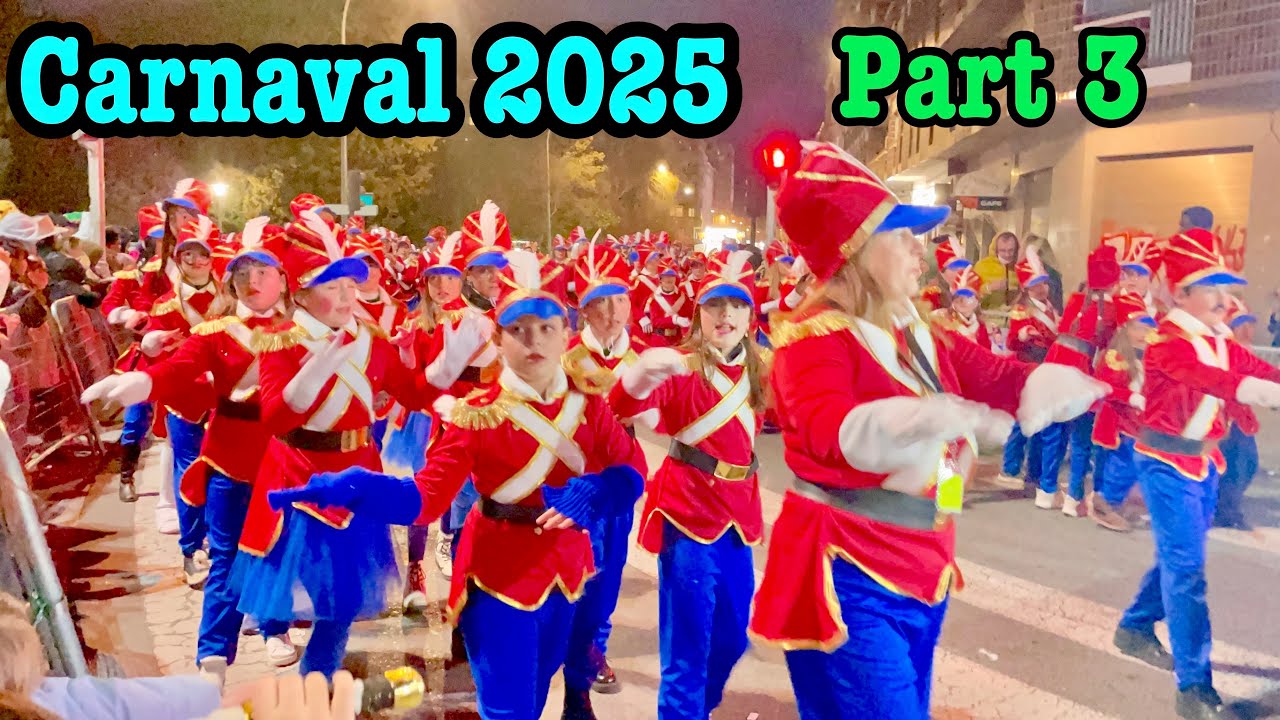 Carnavales Vitoria 01-03-2025 | Carnival Parade Vitoria Gasteiz Spain (Part 3)