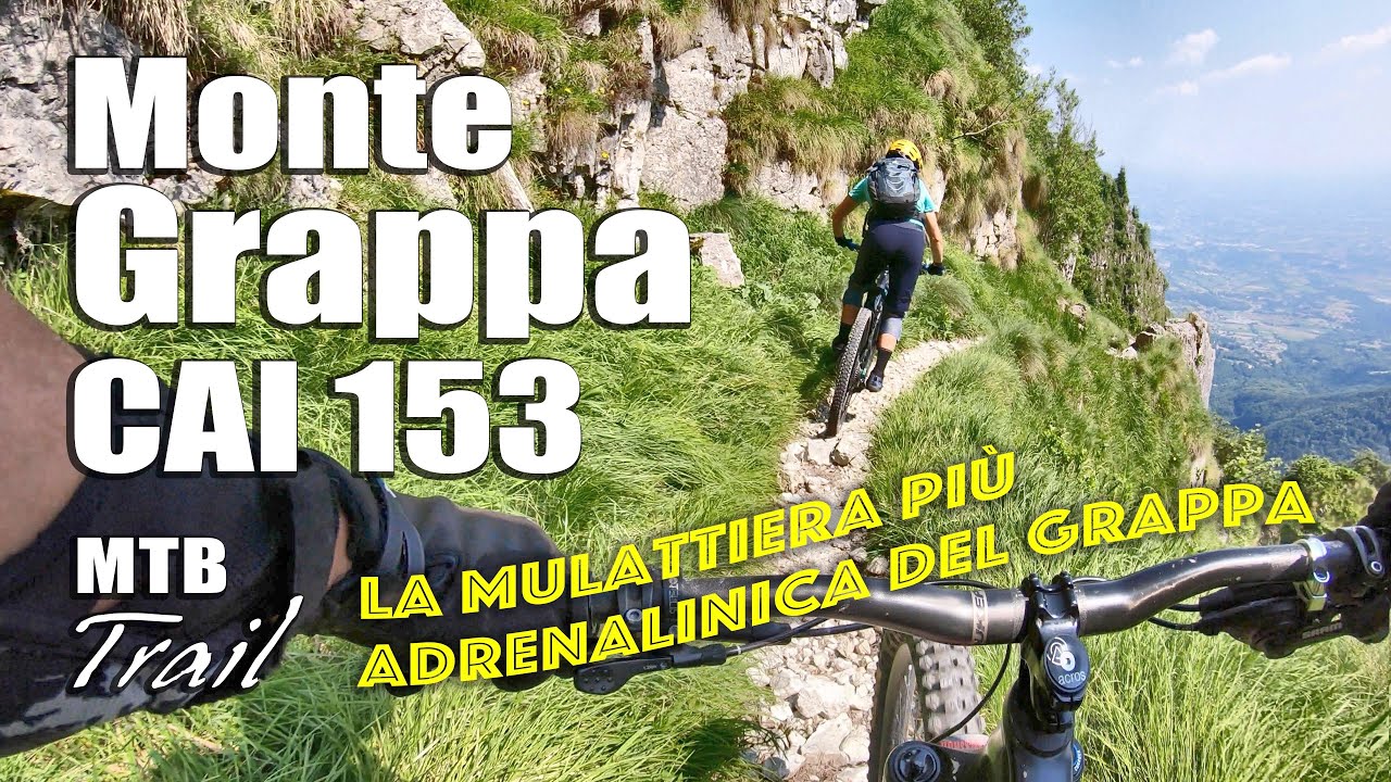Monte Grappa, mulattiera delle Meatte e sentiero cai 153 (adrenalina allo stato puro!)