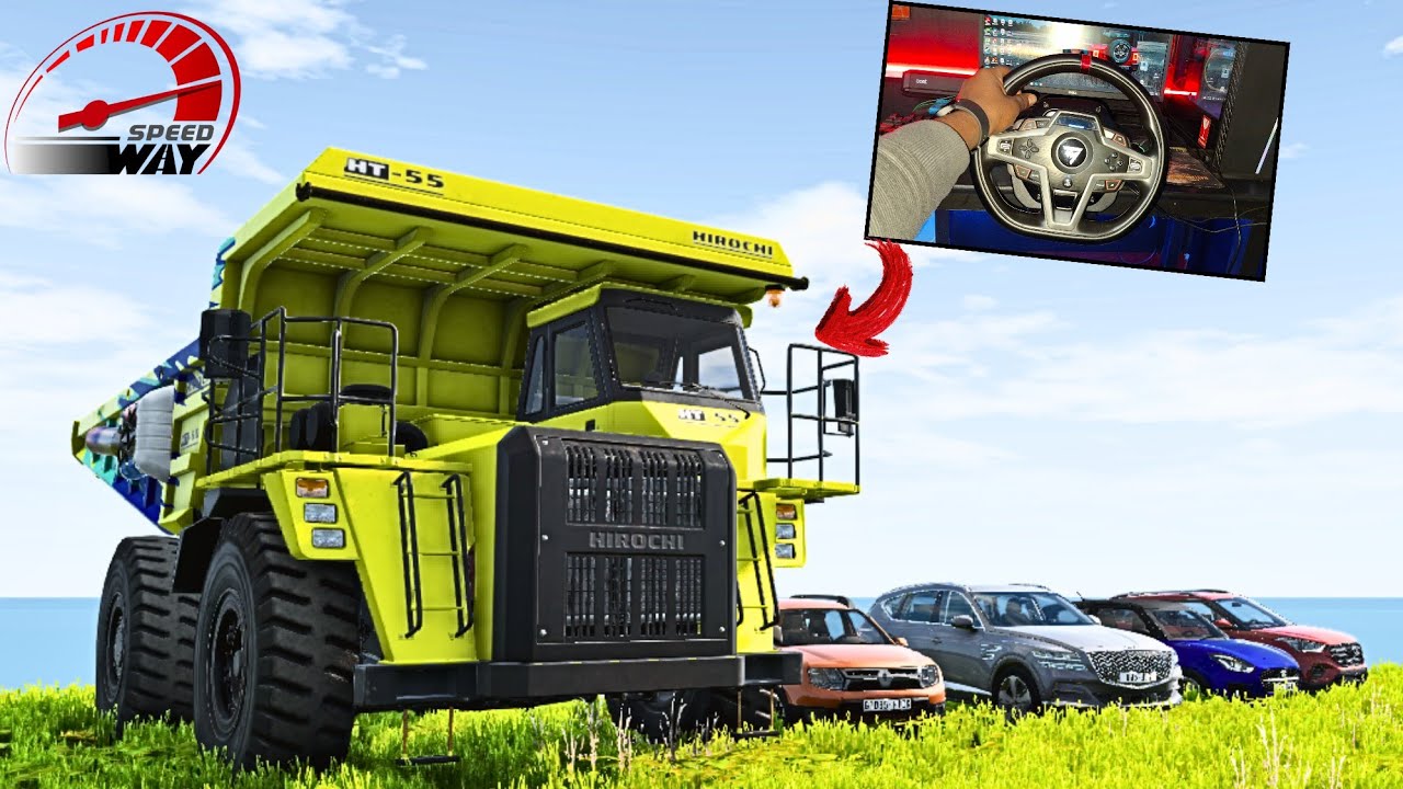 I DRIVE BIG SIZE TRUCK FRIST TIME || BEAMNG DRIVE 