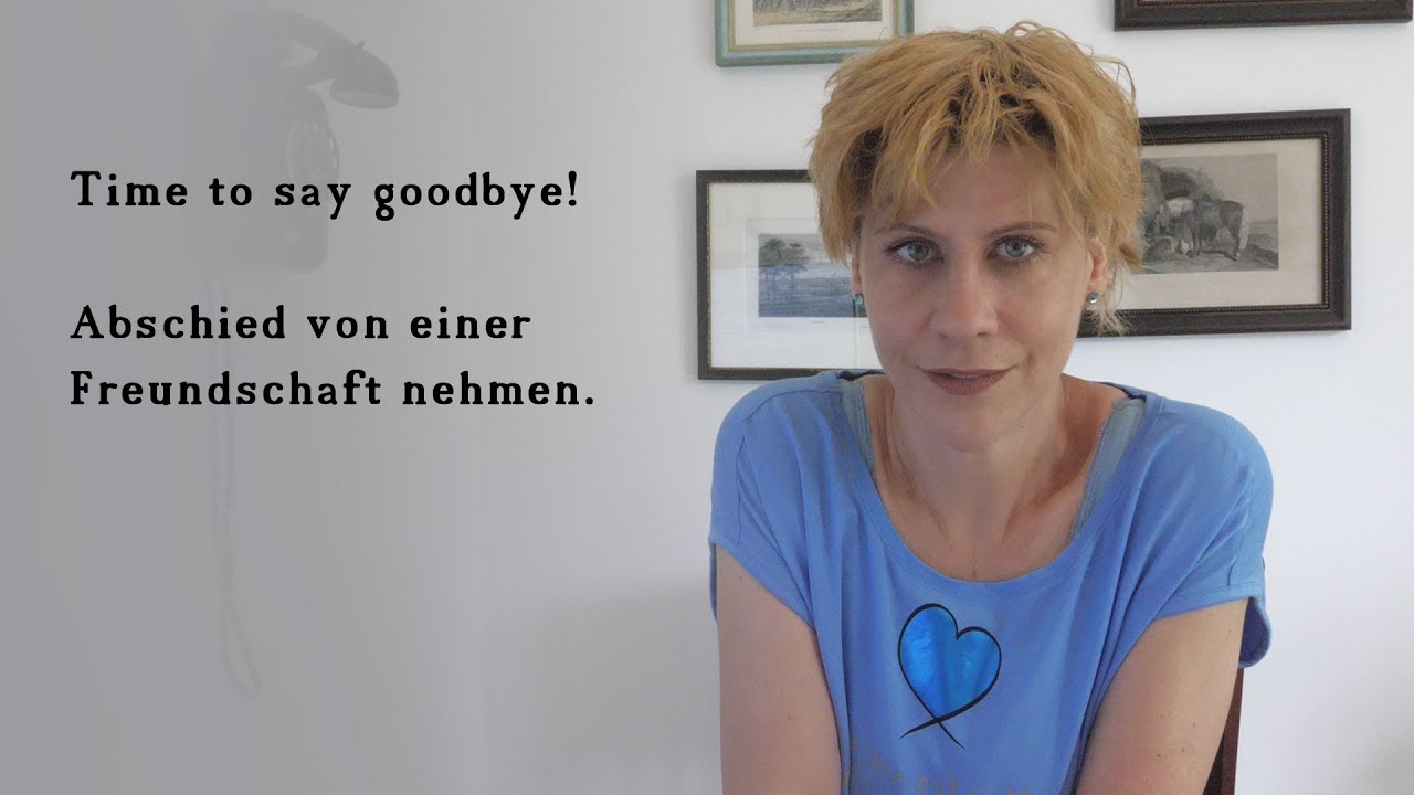 Eine Freundschaft beenden? Wie geht das? Ein Fallbeispiel