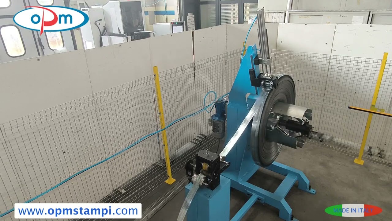 MACCHINA PER MICROFORATURA E STAMPAGGIO COIL - Machine for Micro-Perforation and Coil Strip Stamping