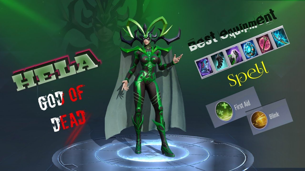Hela full hero guide || Best build equipments, spells and skills