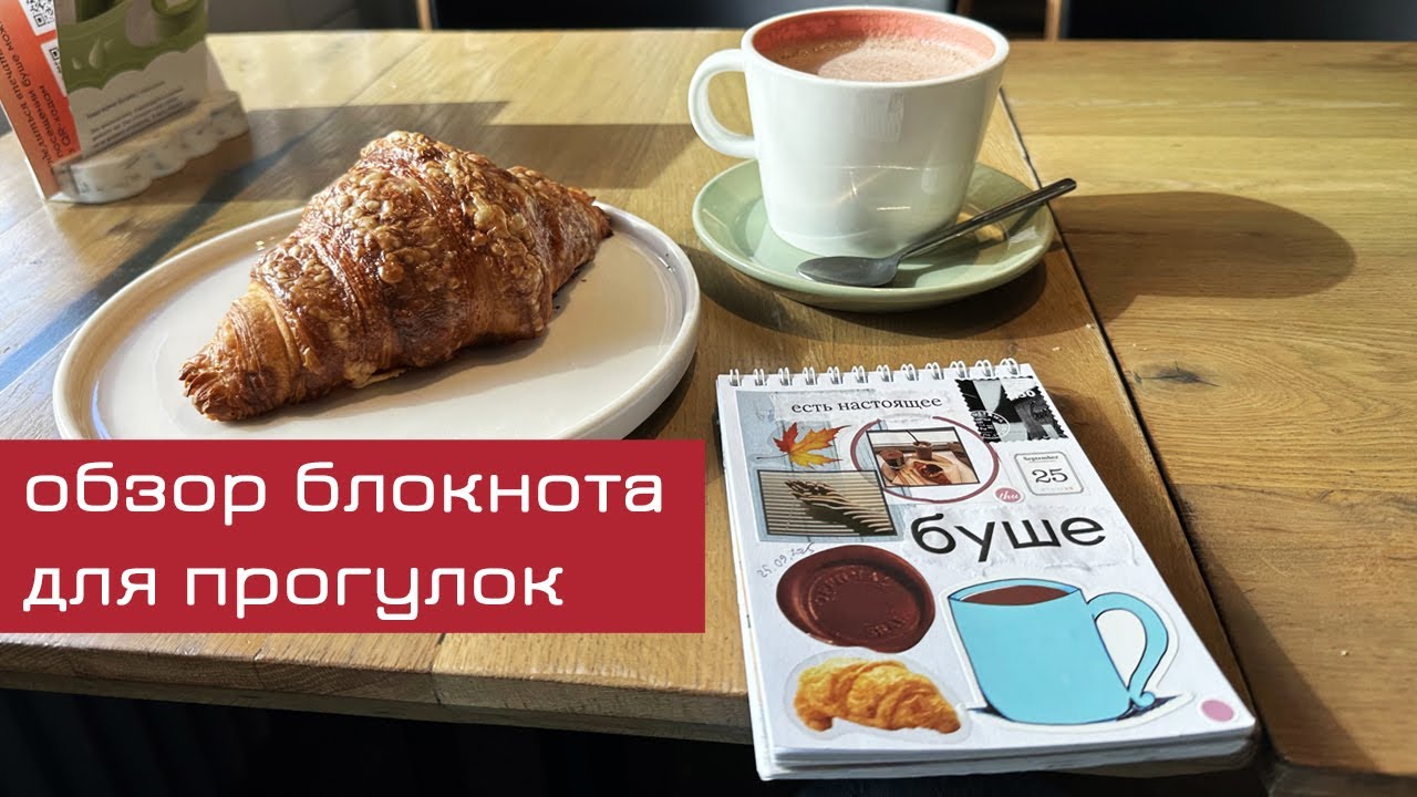Обзор моего блокнота для прогулок #10