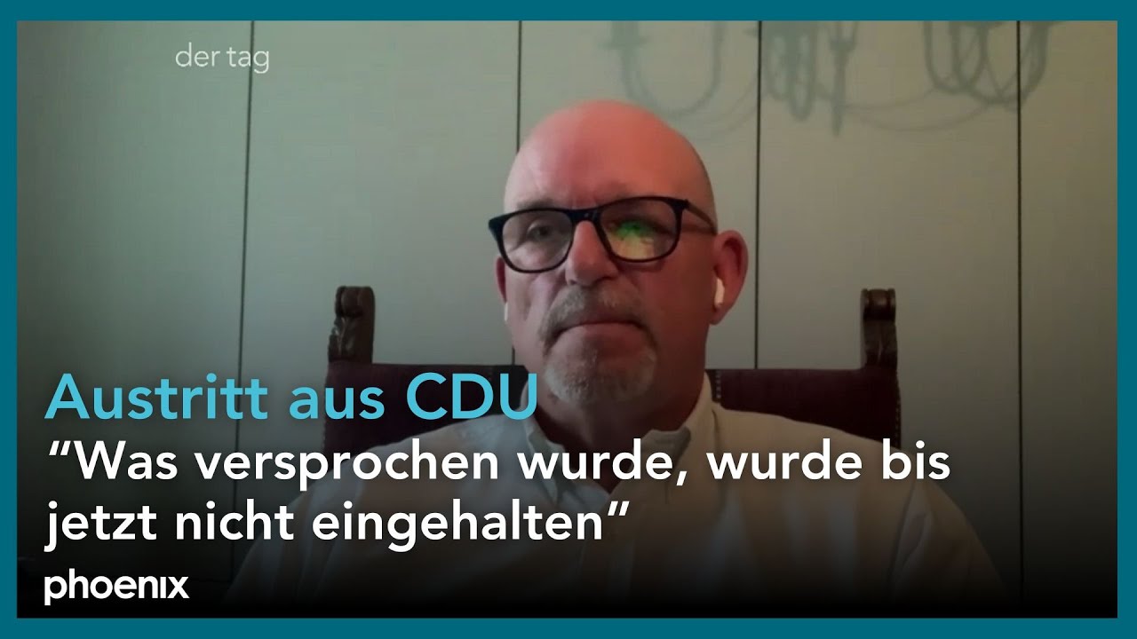 Andreas Neumann (Stadtrat Eisenach) zu seinem Austritt aus der CDU | 31.03.25