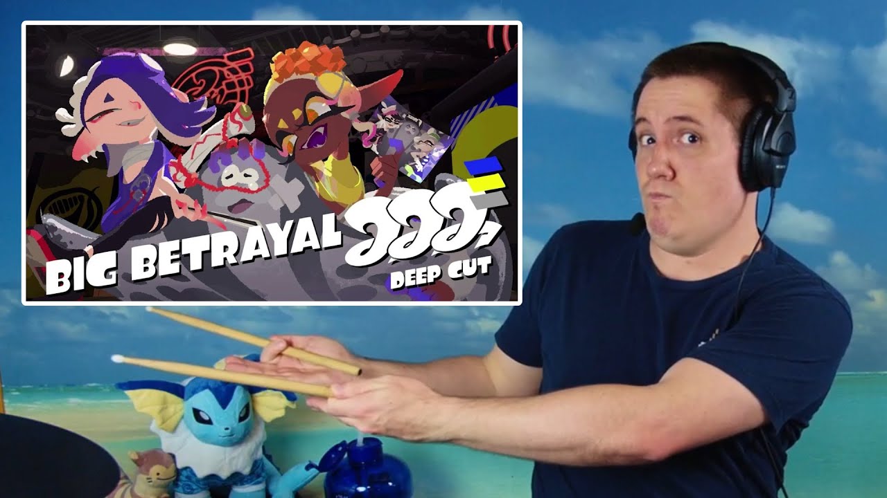 Splatoon 3 - Big Betrayal On Drums!