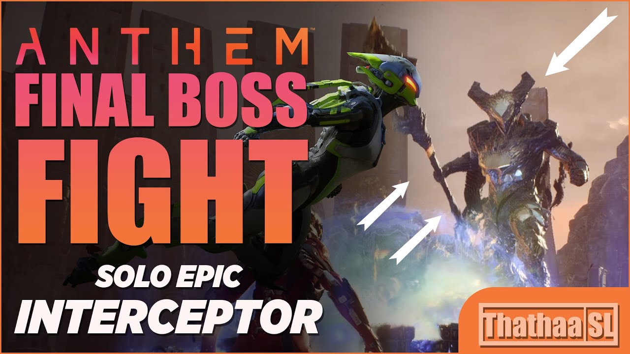 Anthem Final Boss Fight Solo[The Monitor]