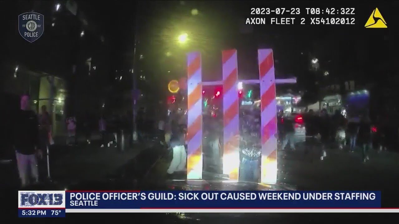Police Guild: Weekend understaffing caused by Seattle Police 'sick-out' | FOX 13 Seattle