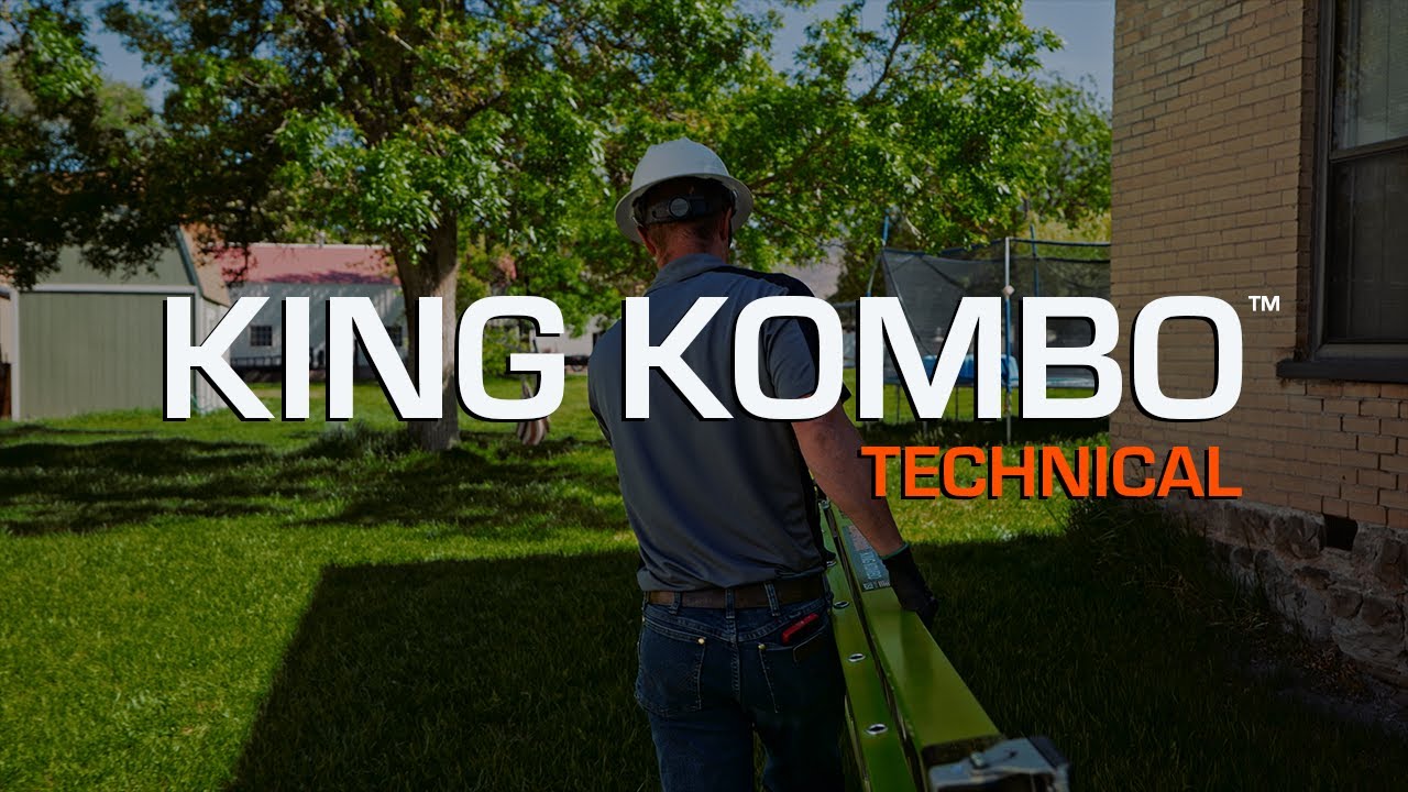 Meet the King Kombo 2.0 Technical | IAA 375 lbs Rated | Little Giant Ladder Systems