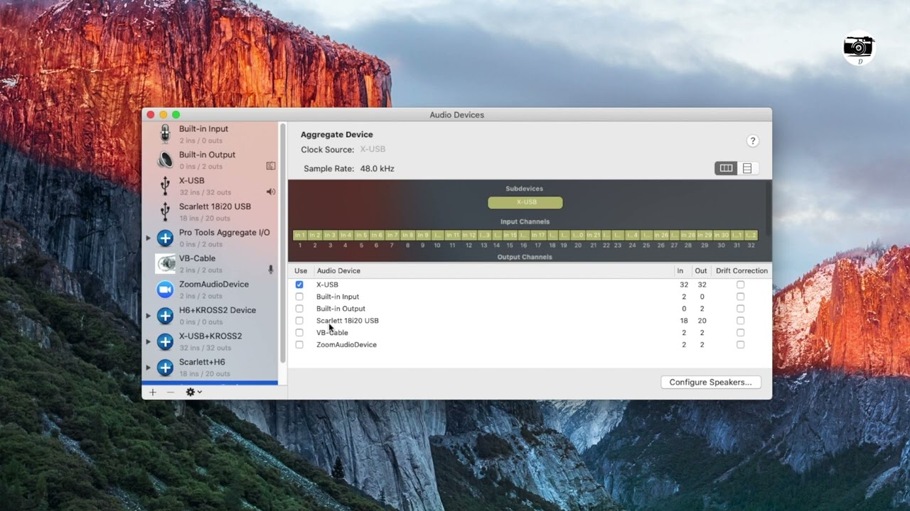 Aggregate Audio Setup in Mac - Part 1 -  How to combine two or more audio interfaces