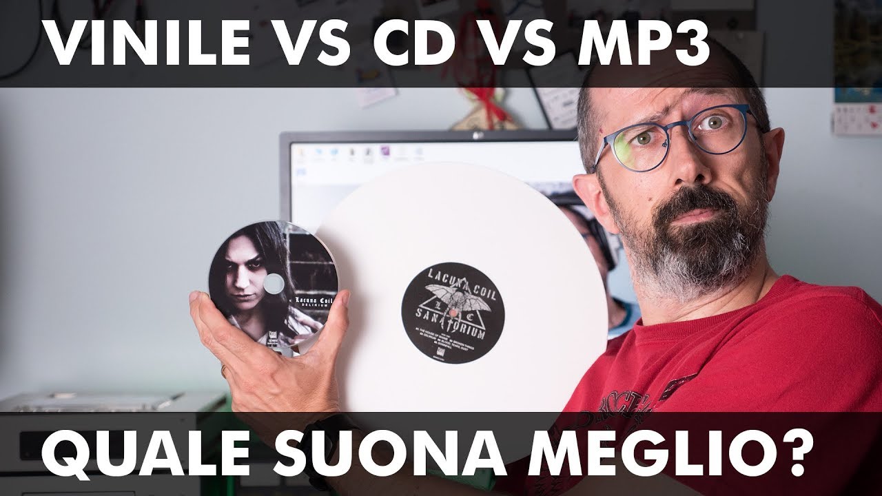 VINILE VS CD VS MP3: QUALE SUONA MEGLIO?