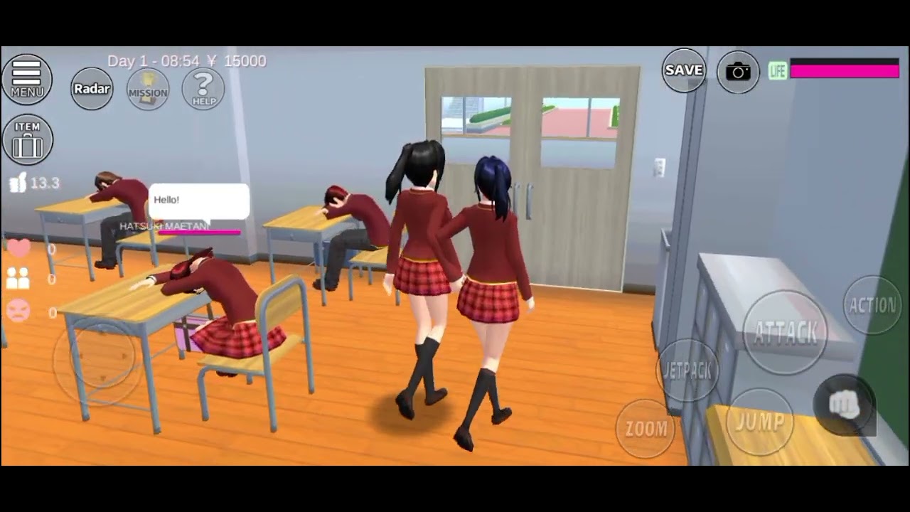 Sakura sekolah part 1