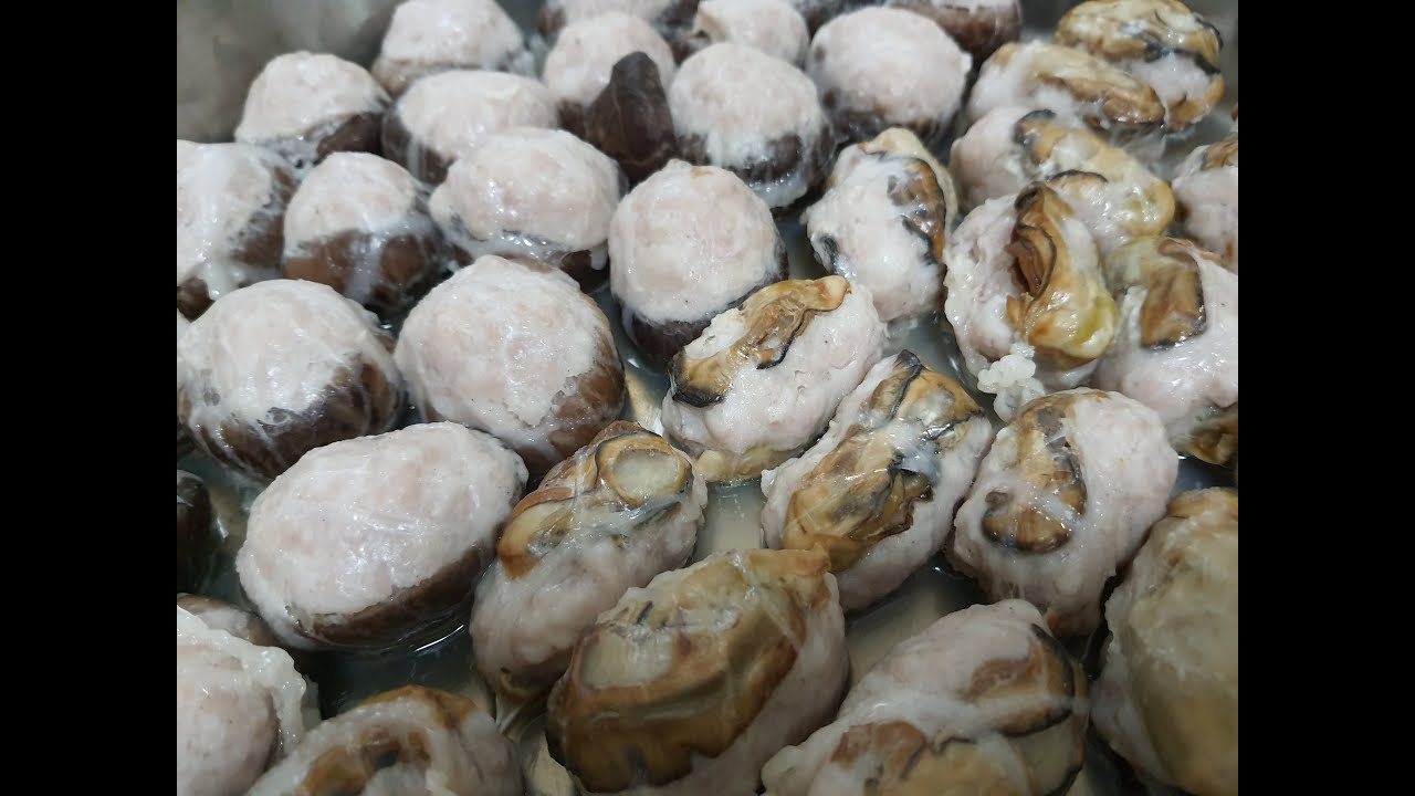 客家传统菜 | 酿冬菇 酿蚝豉 Stuffed Mushroom and Dried Oyster