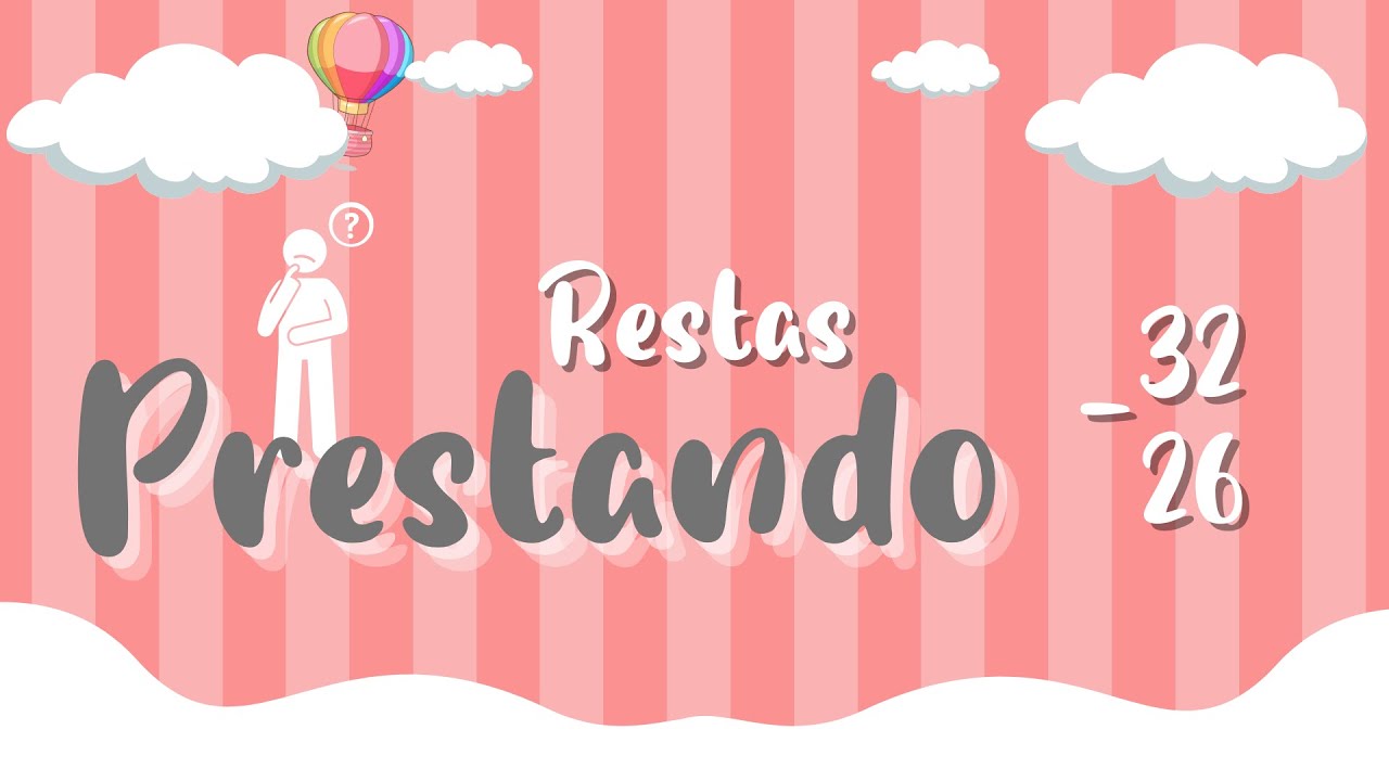 &iquest;COMO RESOLVER RESTAS PRESTANDO? - Para ni&ntilde;os