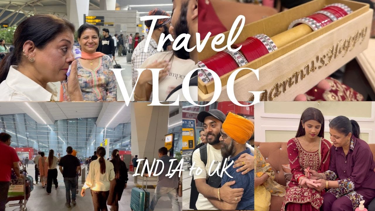 INDIA to UK, London | Packing our life in a suitcase | Choora Wadhai