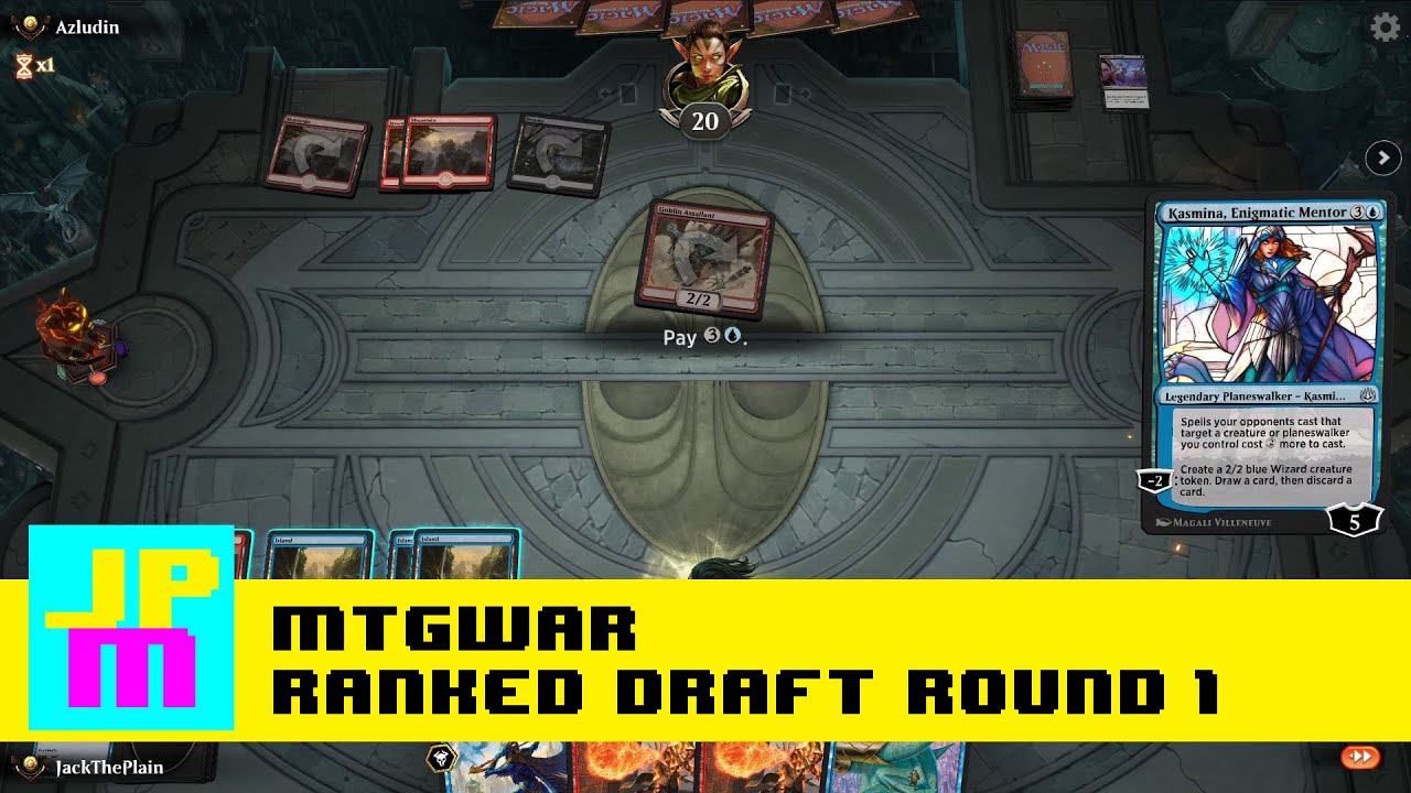 MTGWAR Ranked Draft (U/R) Round 1