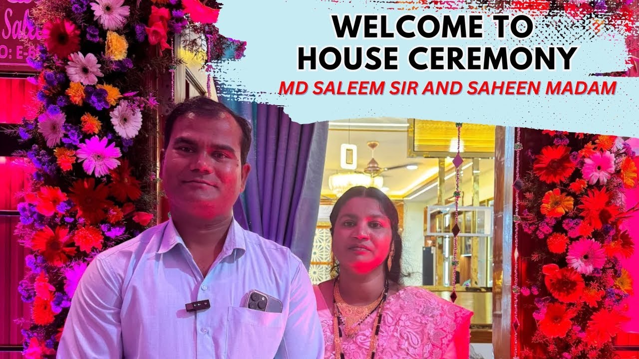 MD Saleem Sir and Saheen Madam new house ceremony through Vestige and Winning team #vestige #busines