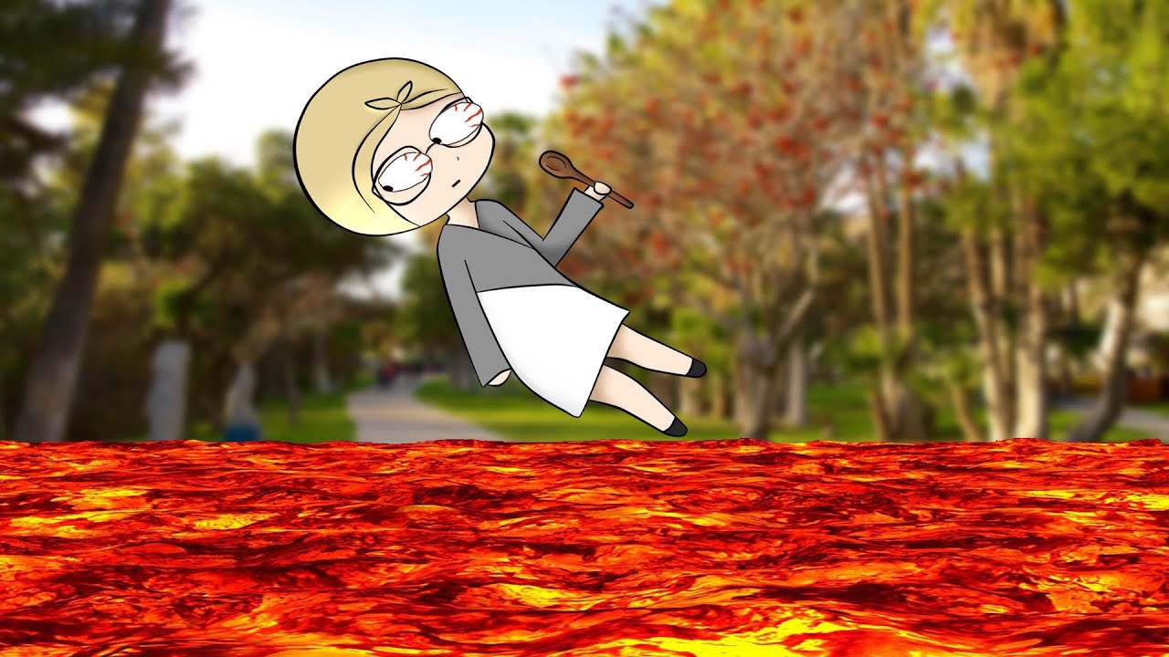 LA ABUELA RITA SE ENFRENTA AL SUELO DE LAVA ARDIENTE EN ROBLOX | Melina