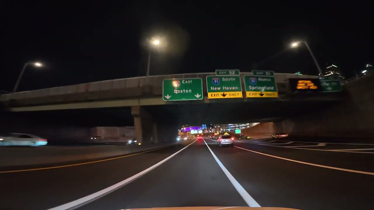 HARTFORD CT at night
