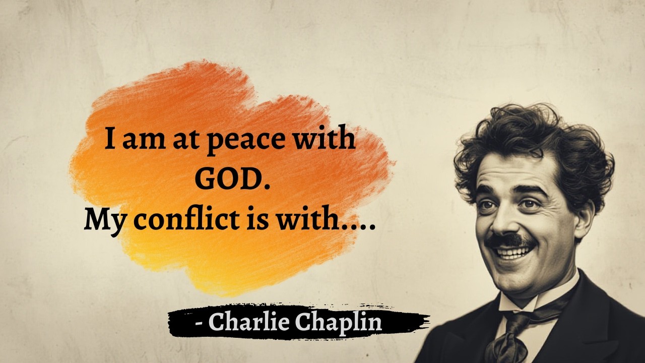 Charlie Chaplin inspirational thoughts I LIFE I HAPPINESS