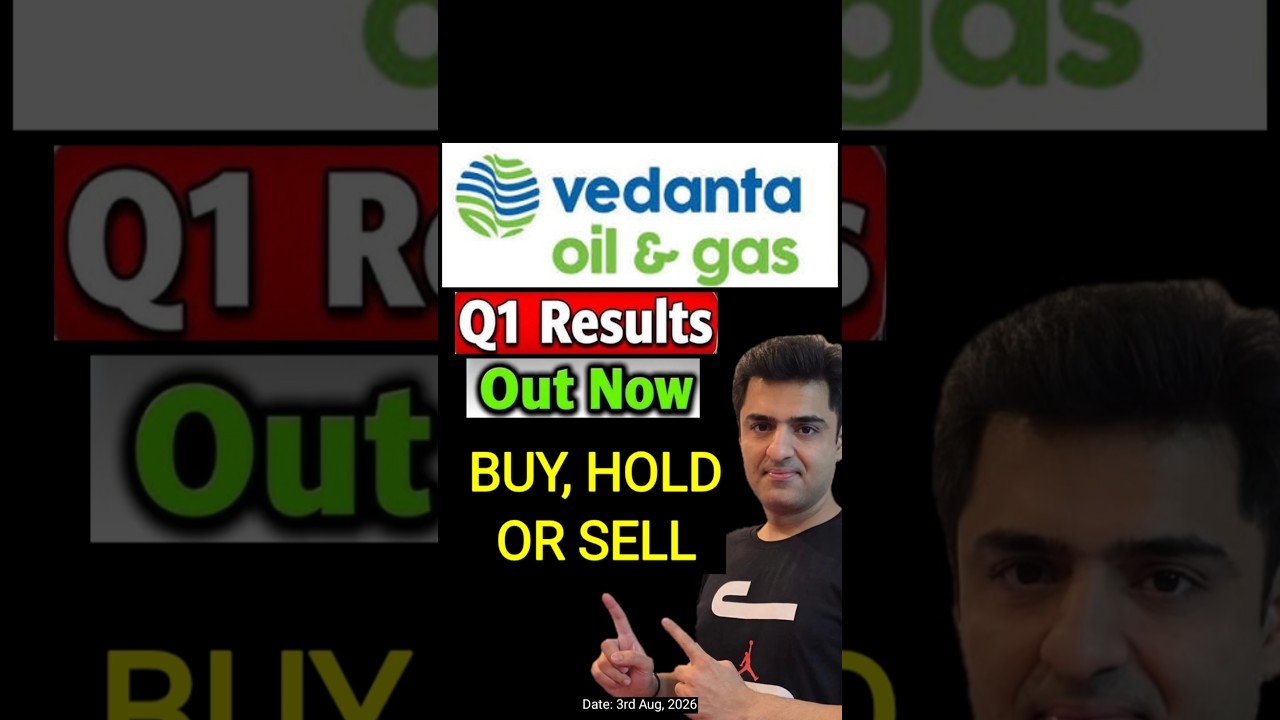 Vedanta Oil & Gas Results Out | Buy, Hold, or Sell? #vedanta #result #reels