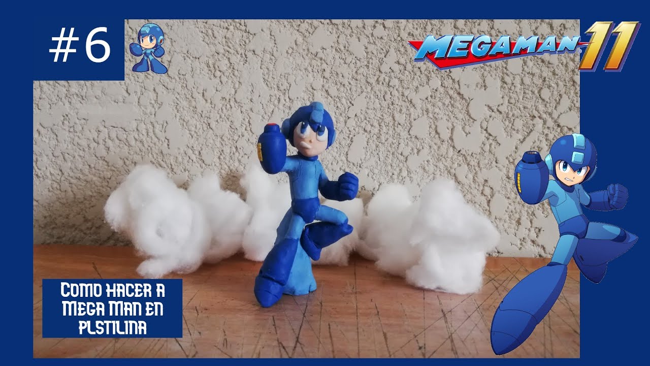 Hice a Mega Man de PLASTILINA | Ramecol | #Megaman