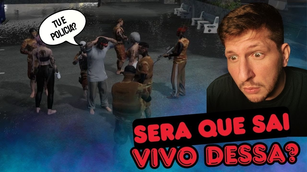 SUBI NA FAVELA E ACHARAM QUE EU ERA POLICIA! (GTARP)