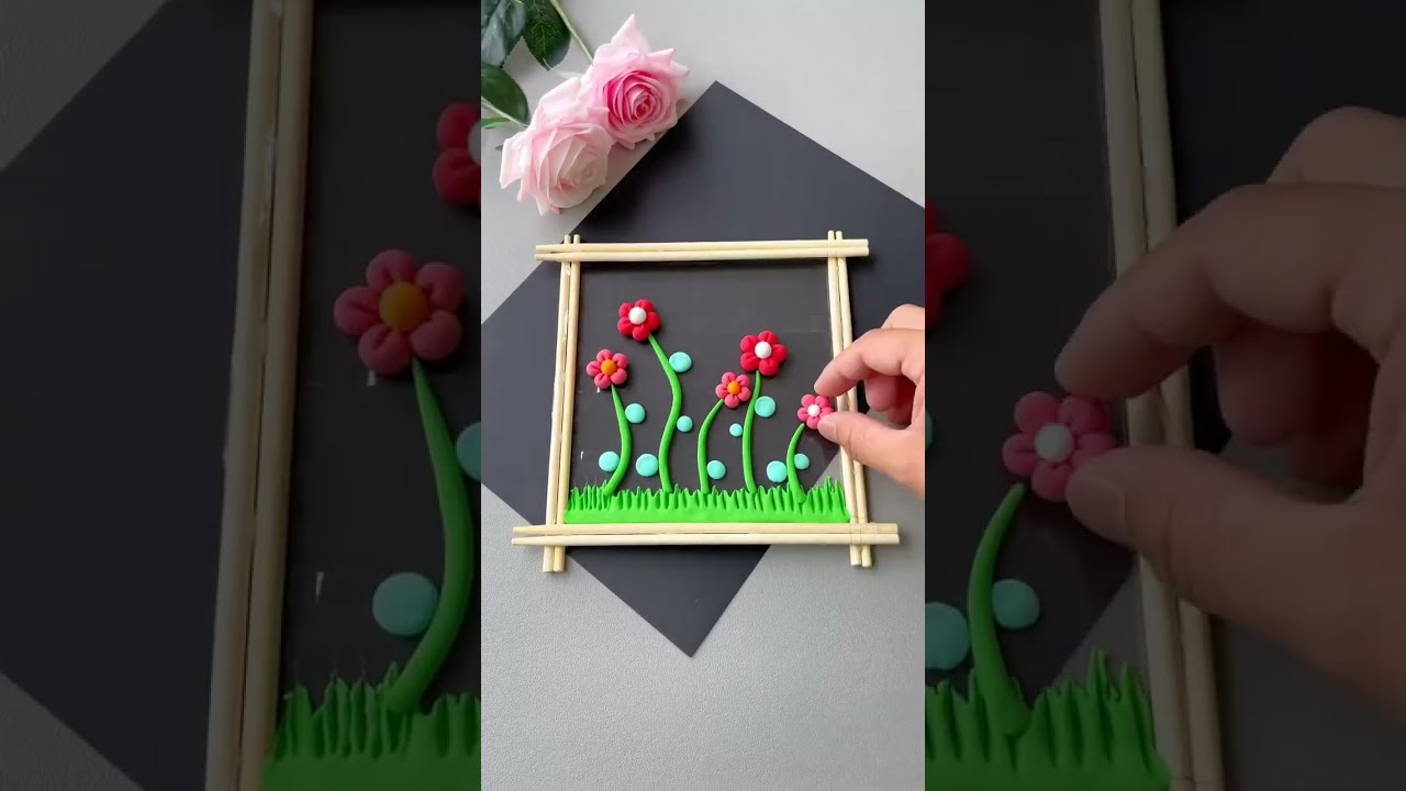 Rękodzieło DIY, rękodzieło rodzic-dziecko, malowanie dzieci, smak wiosny, prace ręczne w przedszkolu